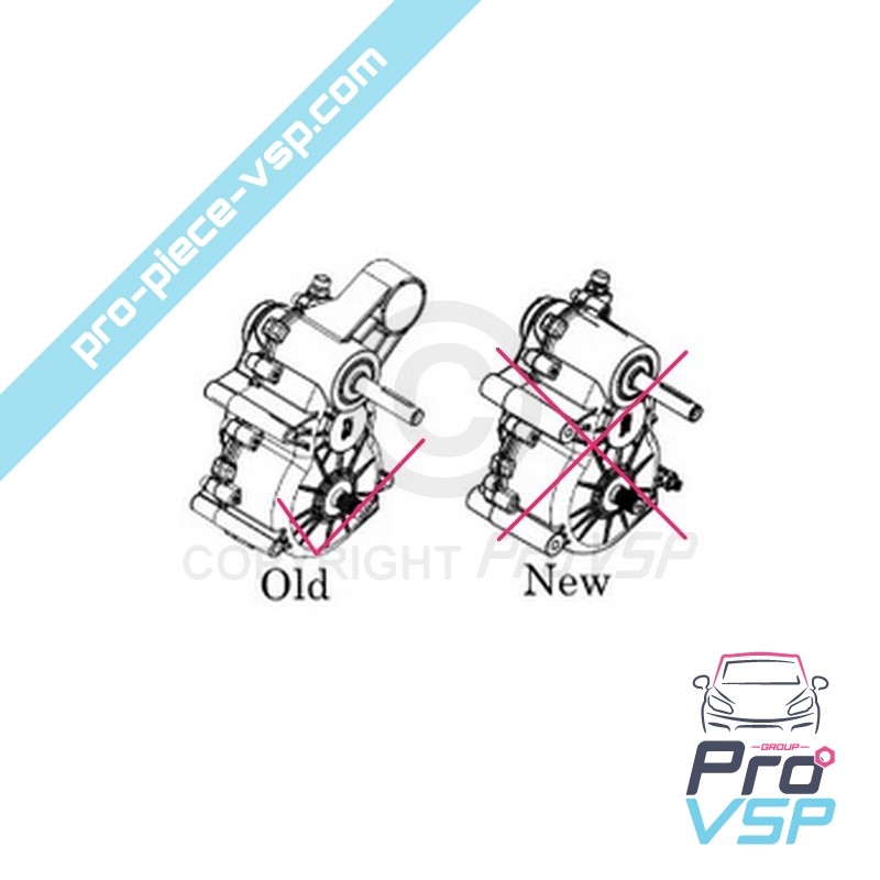 Half crankcase