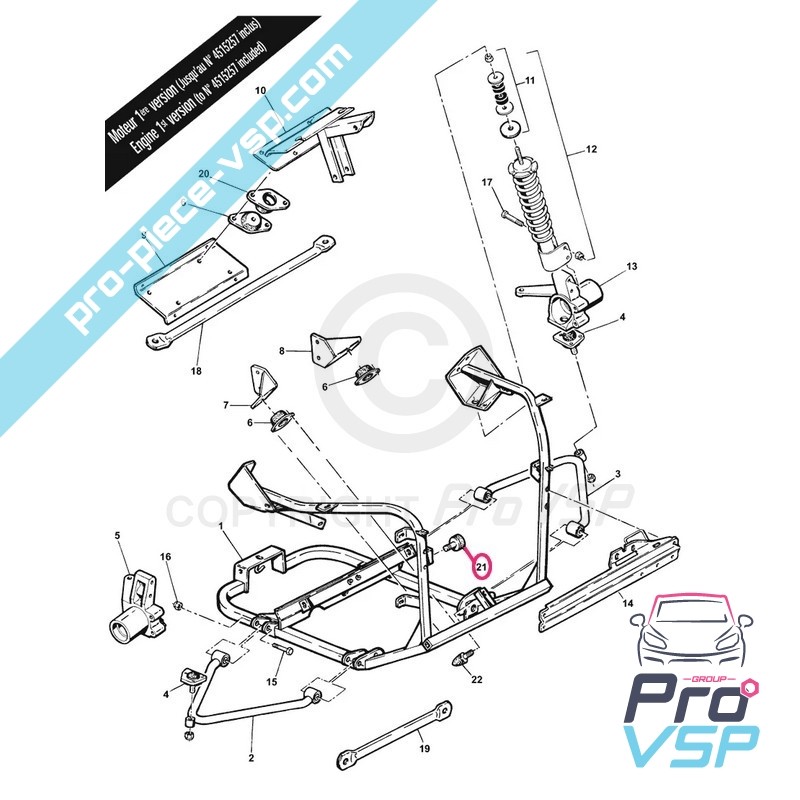 Tyst motor blockerad