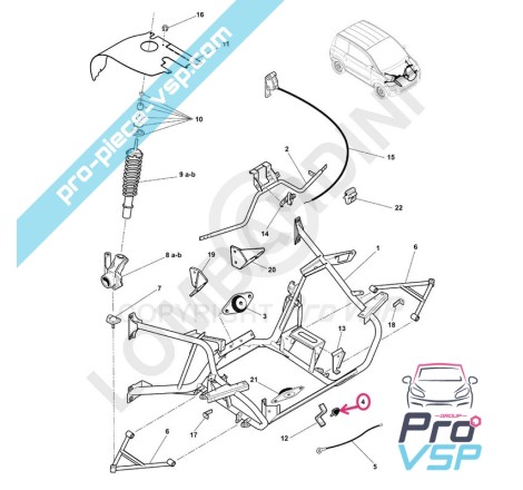 Bloque de motor lento