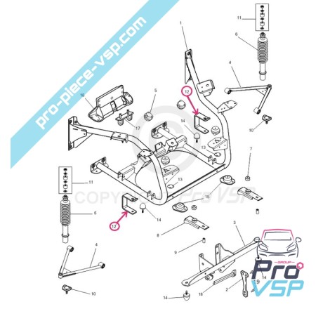 Motor stop holder