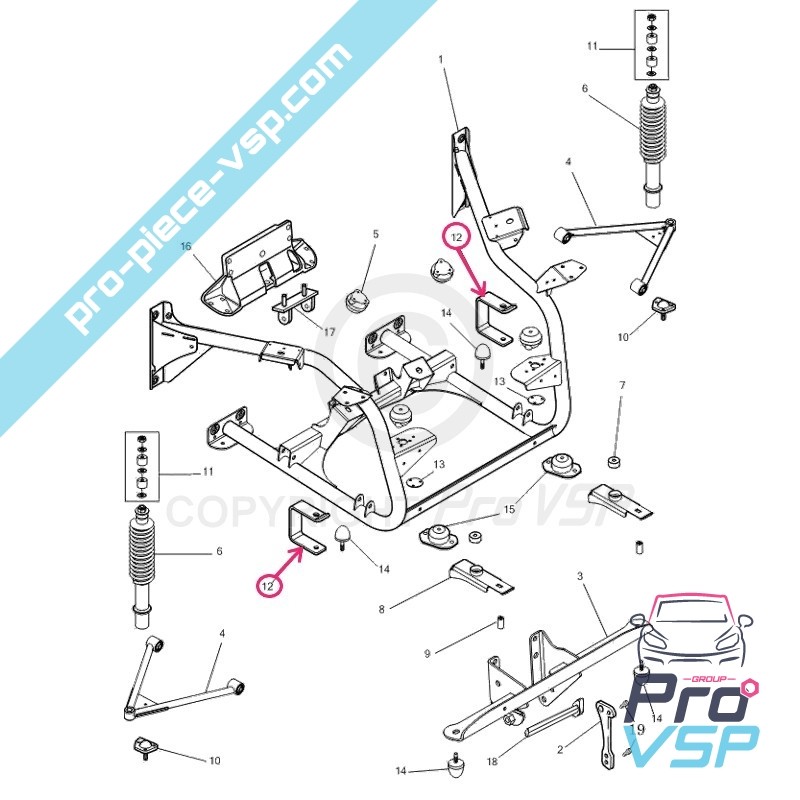 Motor stop holder