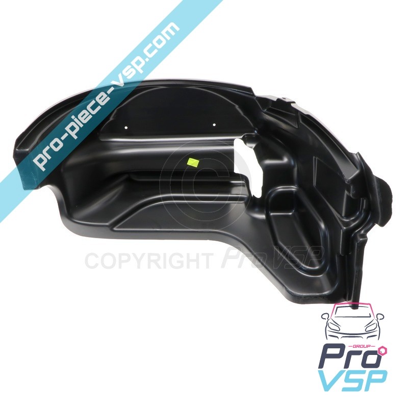 Left rear wheel passage