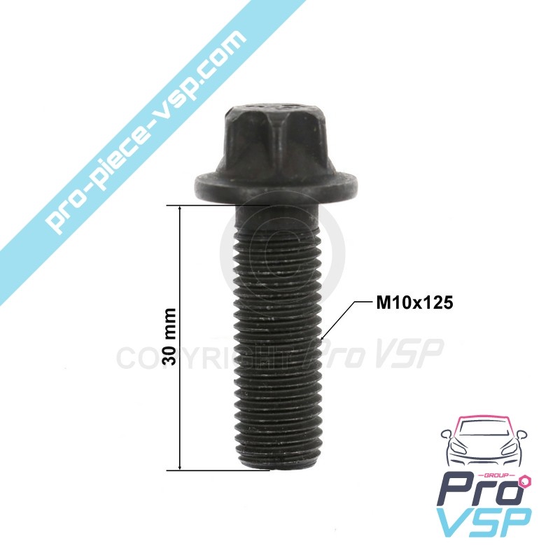 Motor steering wheel screw