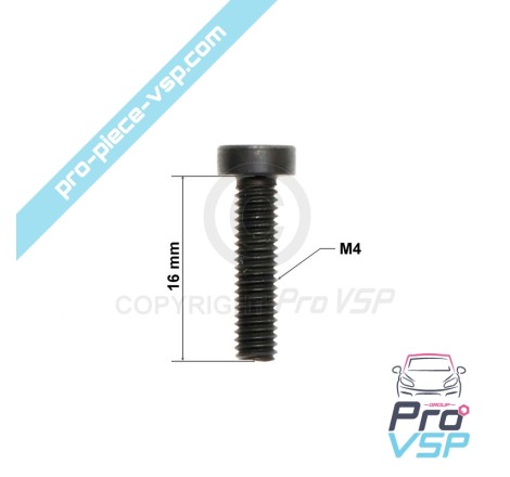 Screw fastening screw with diesel