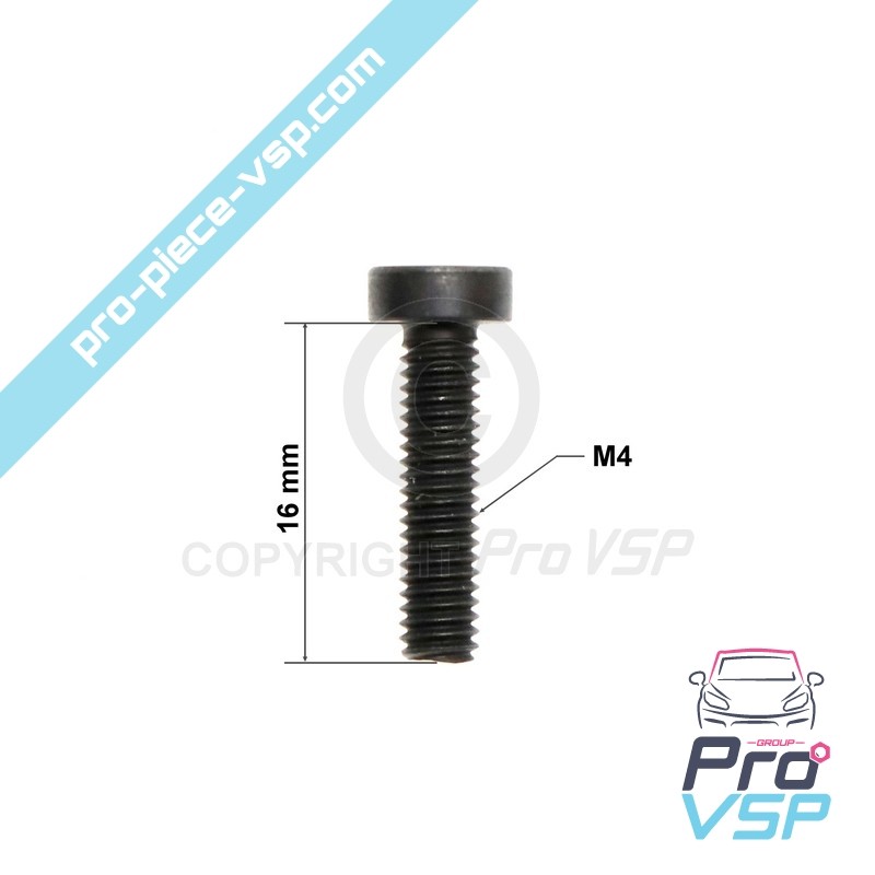 Screw fastening screw with diesel