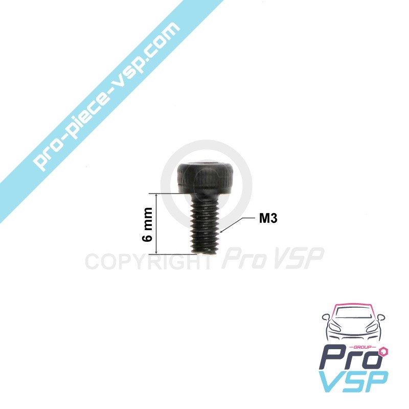 Pump injector control screw