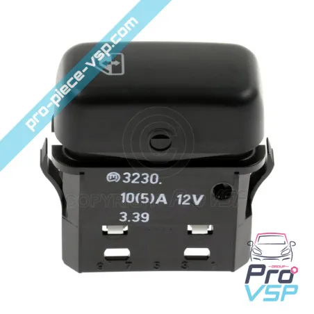 Interruptor de elevação da janela Aixam Vision 2ª edição e Sensation