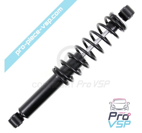 Rear shock absorber origin