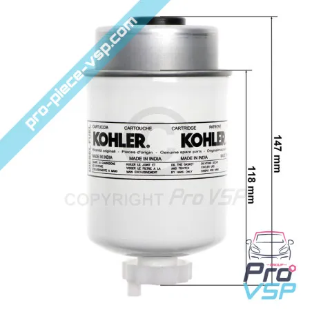 Origin Gasoil Filter for Engine Lombardini LDW 492 DCi ja LDW 480 HDi / Toinen kokoonpano