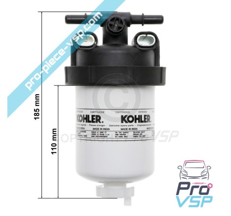 Kompletter Dieselfilter für Motor Lombardini DCI 492 und 480 HDI