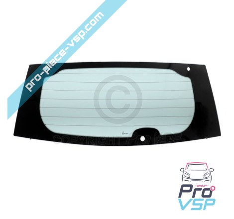 Defrost tinted rear window