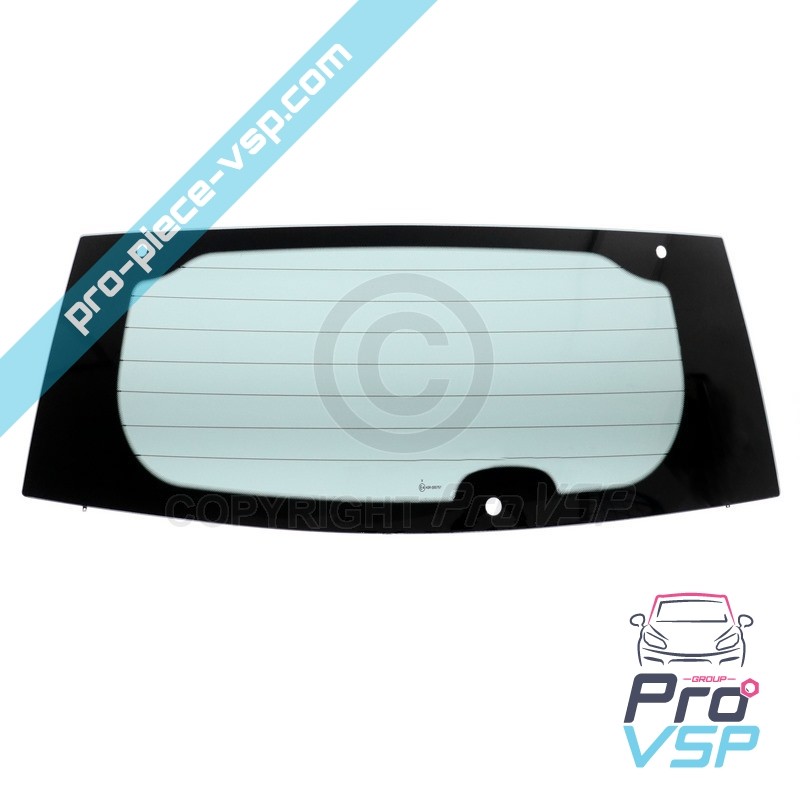 Defrost tinted rear window