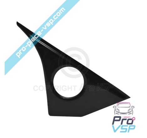 Right exterior mirror triangle