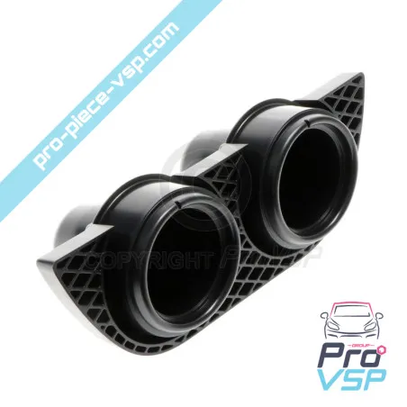 Saída de escape falso para aixam city gto e coupé ( impulsion e sensation )