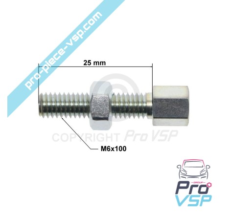 Advéceration cable adjustment stop