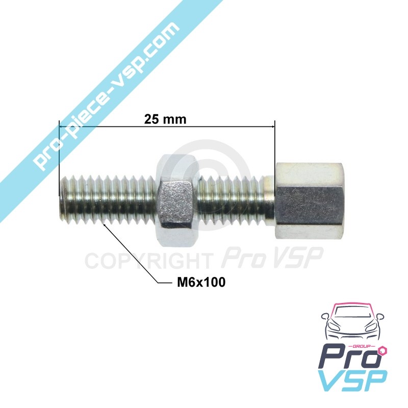 Advéceration cable adjustment stop