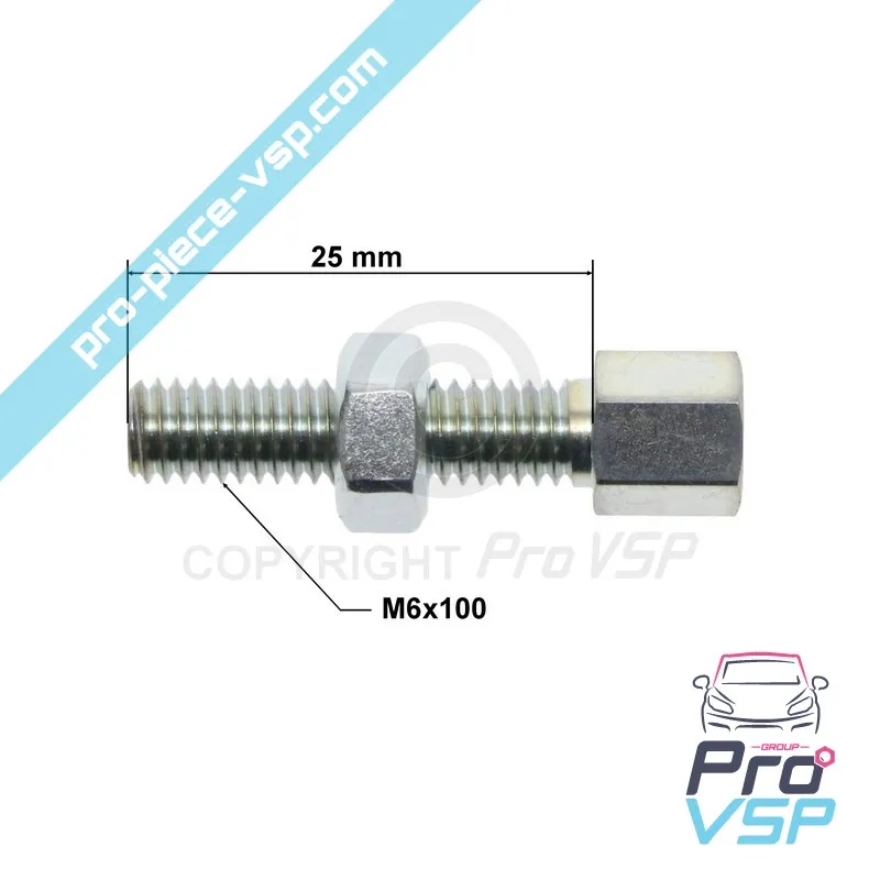 Advéceration cable adjustment stop