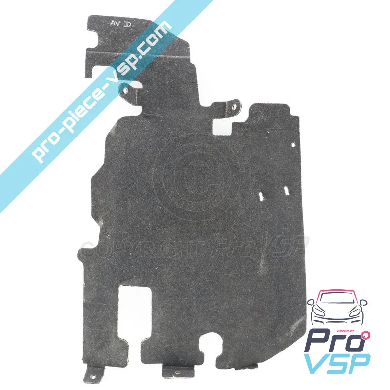 Insonorisation moteur avant droite