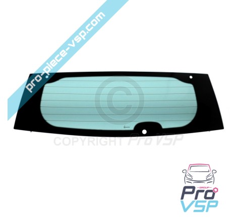 Defrost tinted rear window