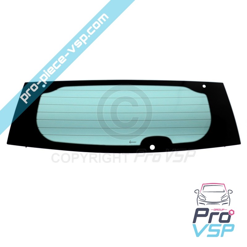 Defrost tinted rear window
