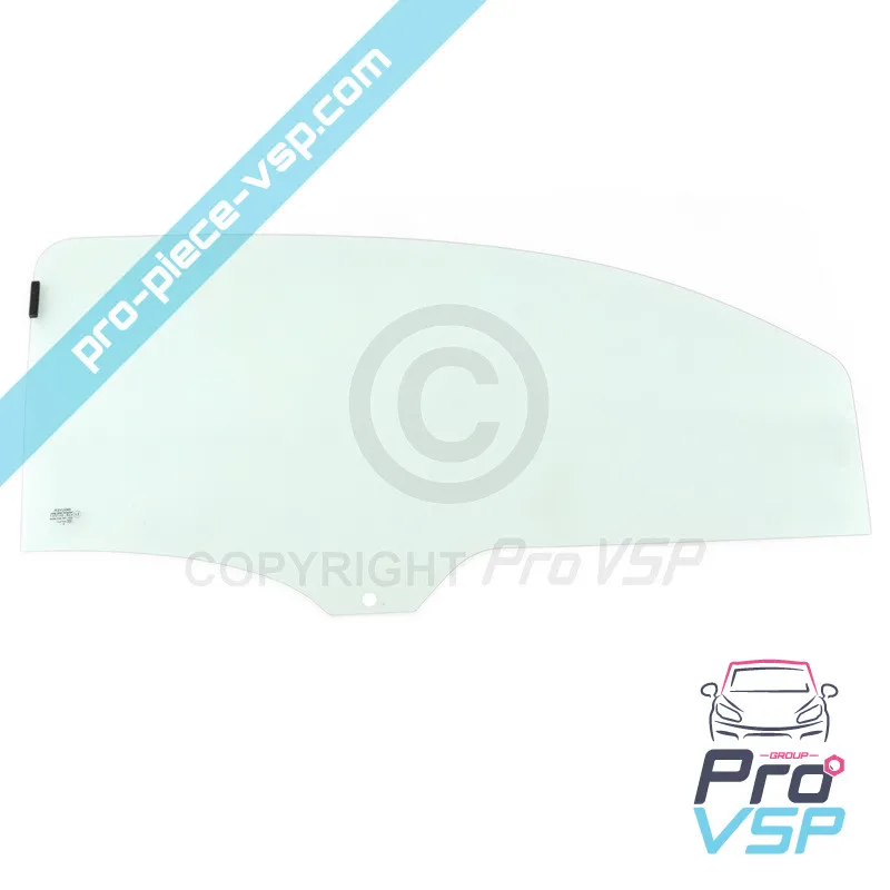 Right door window for Microcar Mc1 Mc2 Dué First