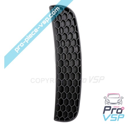 Grille droite de pare choc arrière pour aixam coupé gti city gto vision