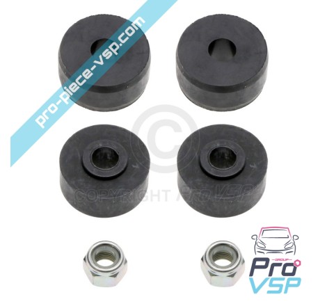 Front damper silent block kit