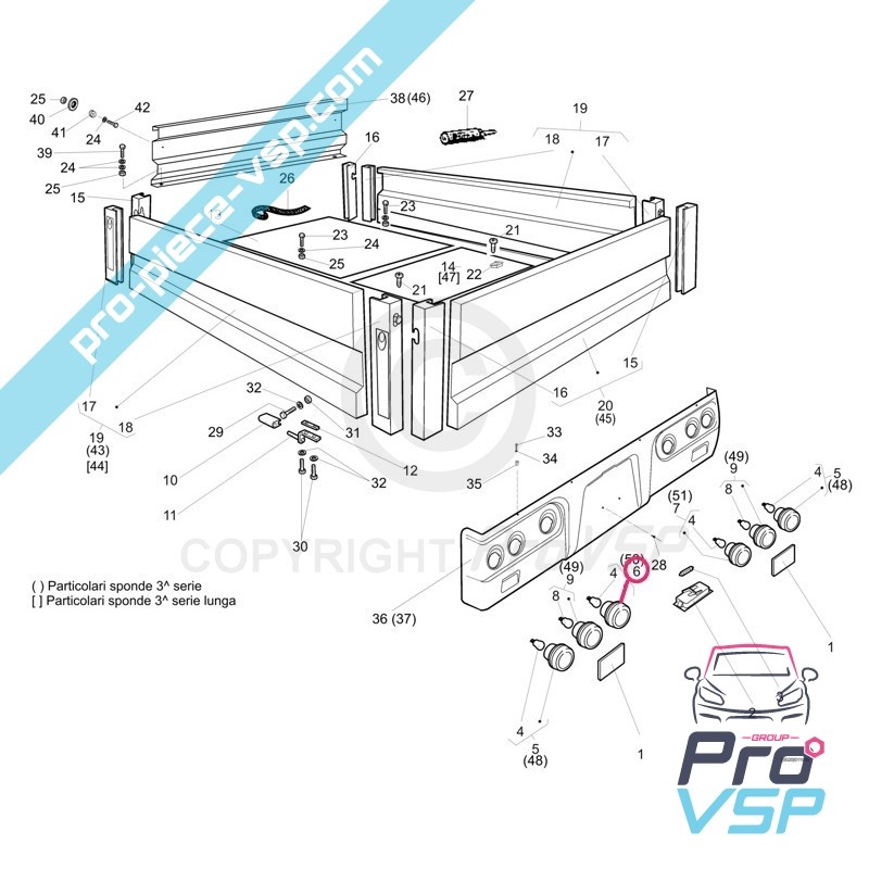 Rear fog lamp