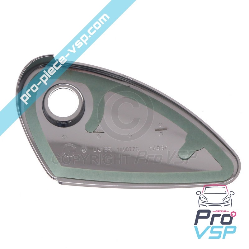 Left Outdoor Door Handle Chrome