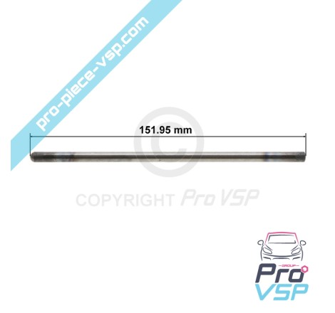 Gasoil pump thrust rod