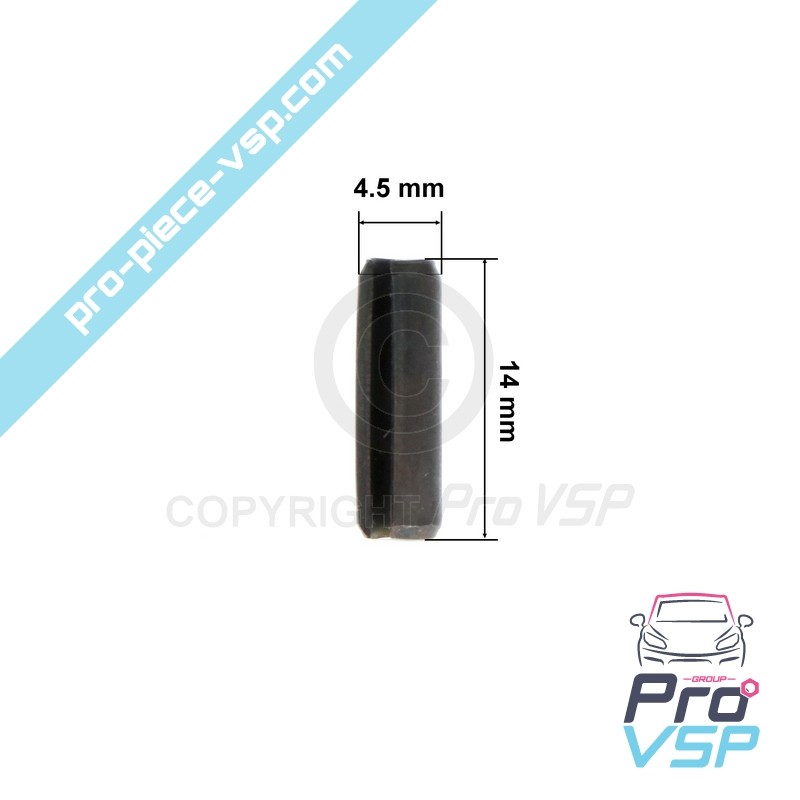 Rocker axis pin