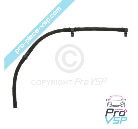 Gasoil return pipe