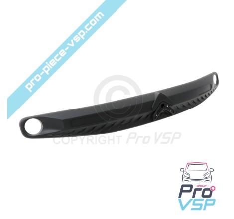 Upper hubcatch of front bumper