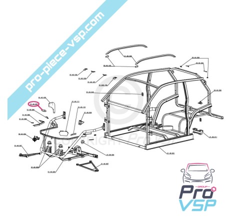 Shock absorber adjustment plate