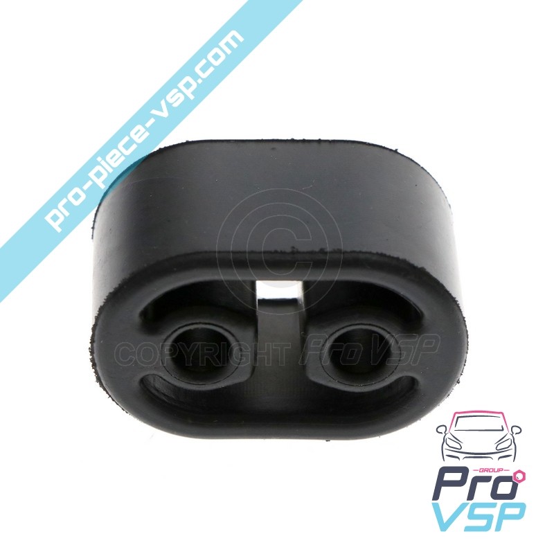 Silent exhaust block