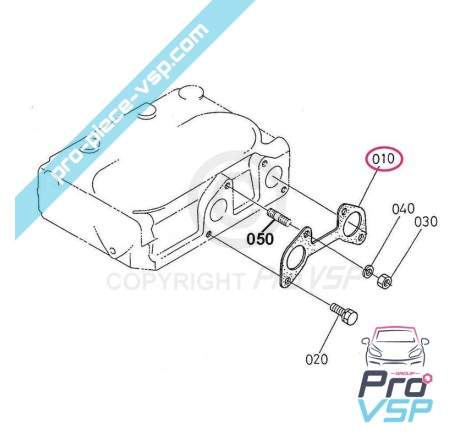 Exhaust manifold gasket