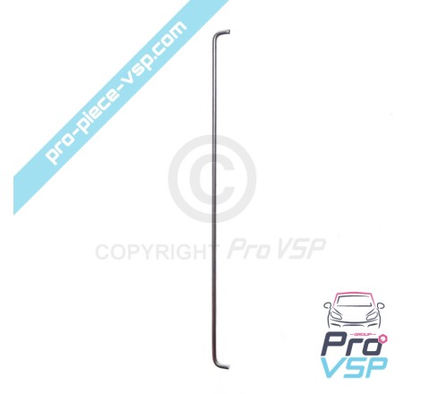 Lock rudder rod