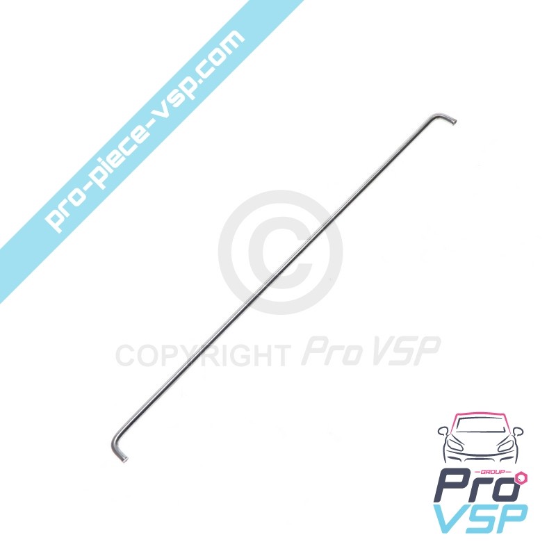 Lock rudder rod