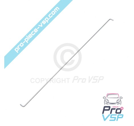 Control rudder rod