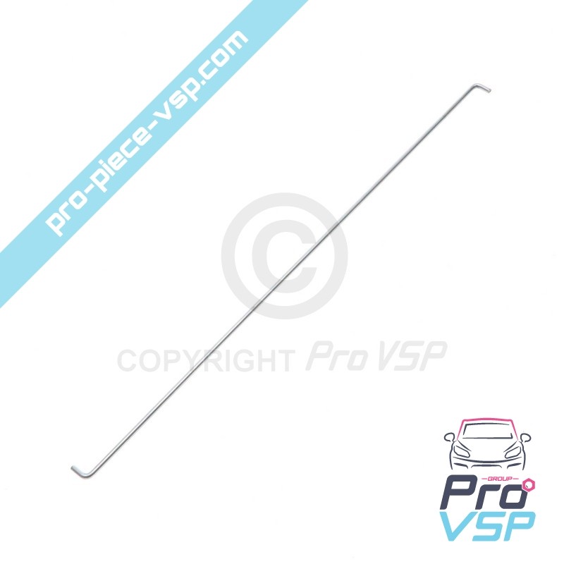 Control rudder rod