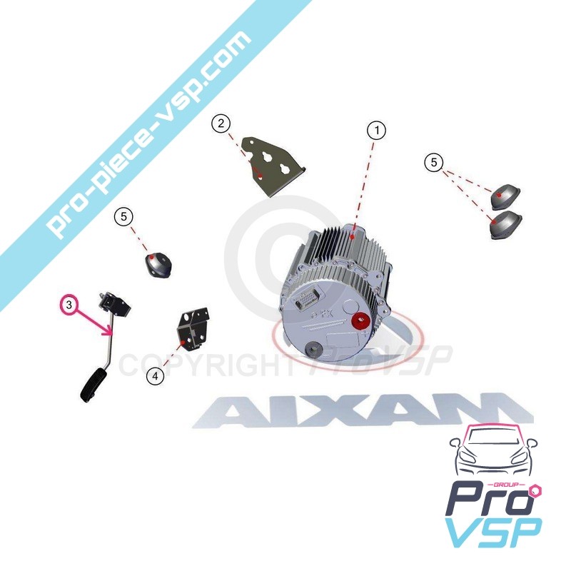 Pedal de acelerador