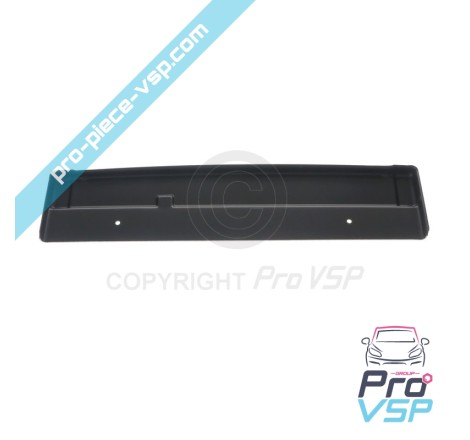 Rear bumper closure