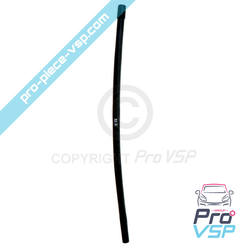 Heating evacuation hose