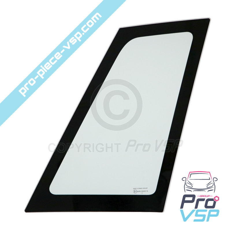 Fixed side window front left