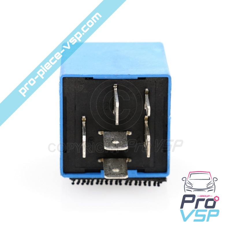 Relè blu a 6 pin