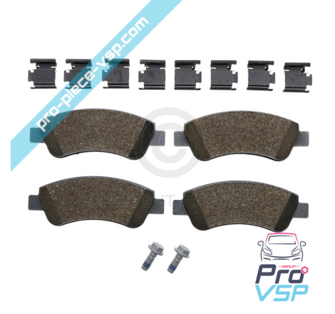 Front brake pads