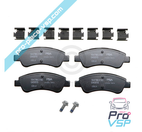 Front brake pads