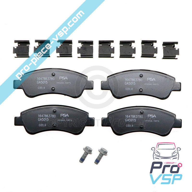 Front brake pads