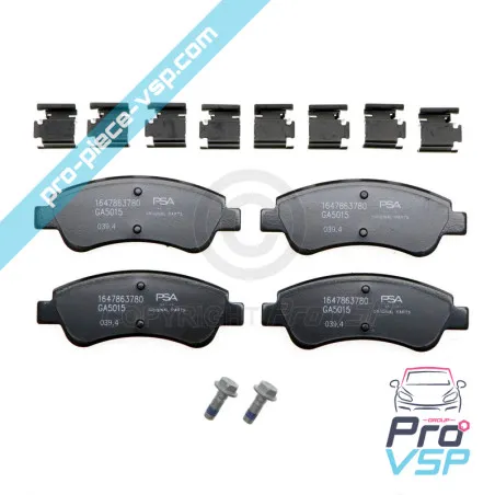 Frambromsbelägg ursprung för Citroën Ami / Opel Rocks-E / Fiat Topolino / Första församlingen