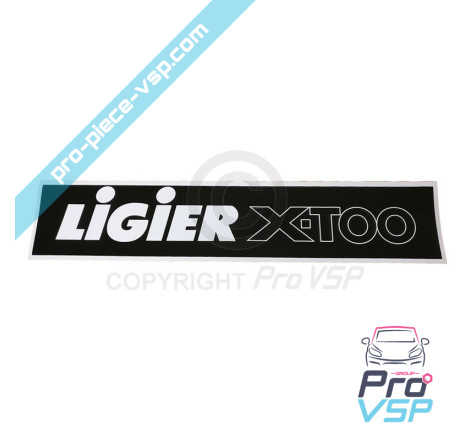 License plate sticker